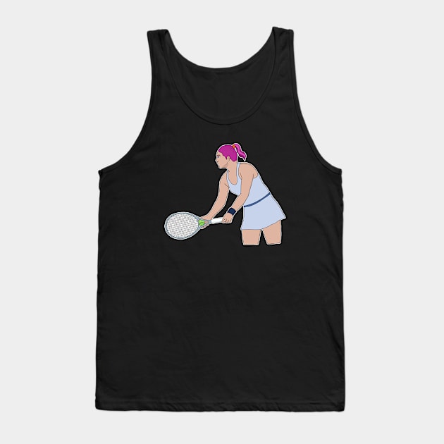 Tennis Tank Top by DiegoCarvalho